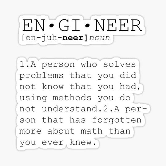 Discover Definition Engineer - Definition Engineer Art Typography Funny Print Inspirational Prints Inspirational