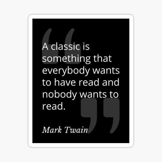 Discover Definition of Classic Mark Twain Quotation