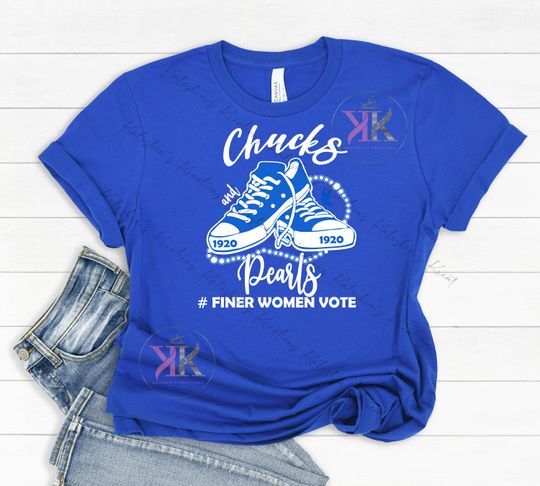 Discover Zeta Phi Beta Sorority Chucks and Pearls Shirt