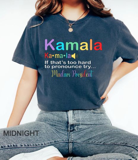 Discover Kamala Harris Definition Shirt