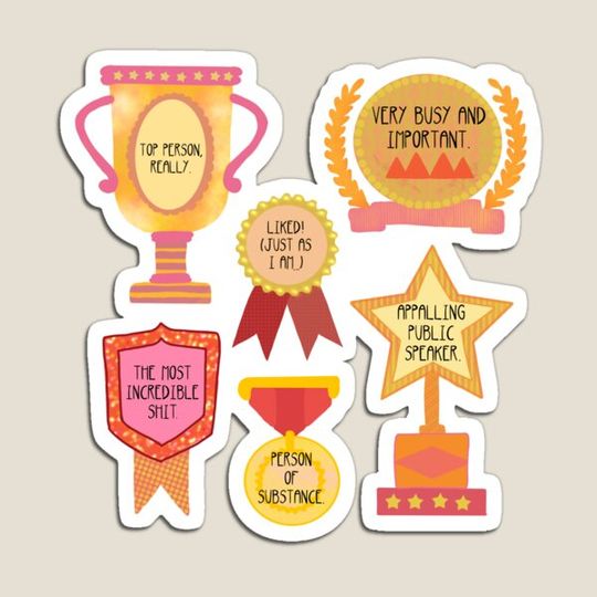Discover Bridget Jones inspirational trophies