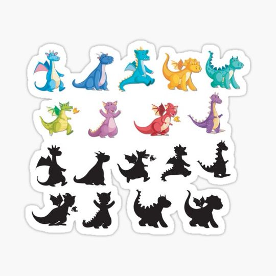 Discover Colorful Dragons