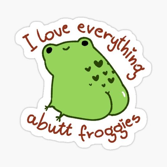 Discover I love everything abutt froggies frog