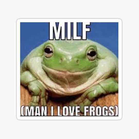 Discover Man, I love frogs
