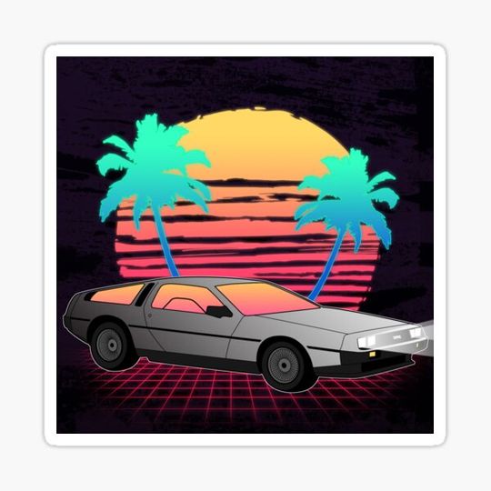 Discover Neon Sunset Logo