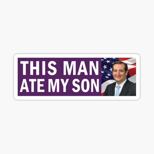 Discover This Man Ate My Son Bumper