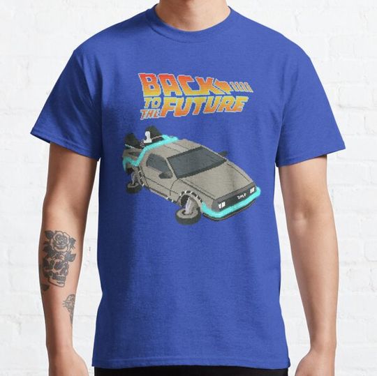 Discover Back To The Future Pixel Art
