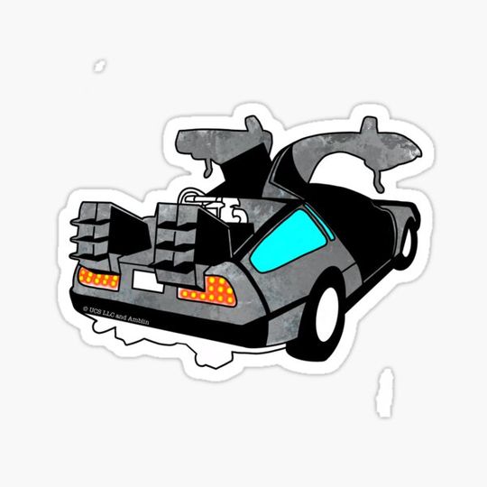 Discover Back to the future - Delorean in the action