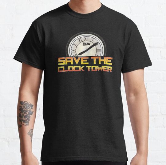 Discover Back To The Future Save The Clock Tower Logo