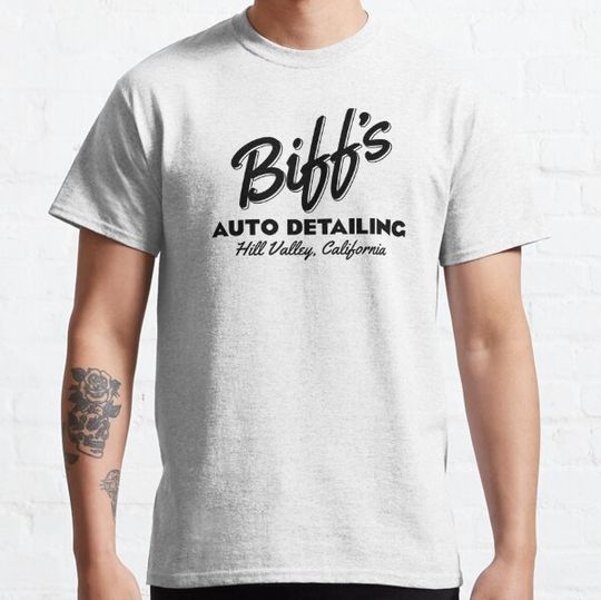 Discover Biff's Auto Detailing Logo (Back to the Future)