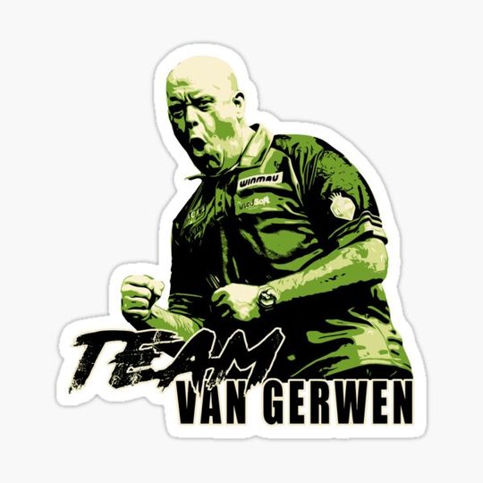 Discover Michael Van Gerwen Team van Gerwen (without background)