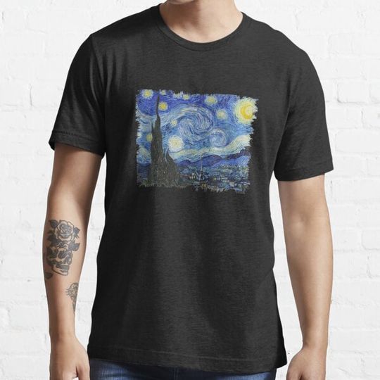 Discover The Starry Night Van Gogh Graphic