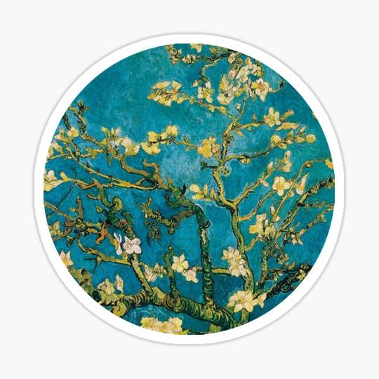 Discover Vincent Van Gogh Almond Blossom Ramo di mandorlo in fiore