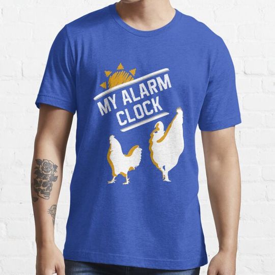 Discover Rooster Alarm Clock T-Shirt