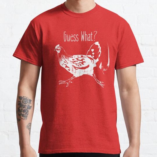Discover Guess What? Chicken Butt! Vintage distressed look