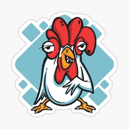 Discover Cartoon rooster, chicken