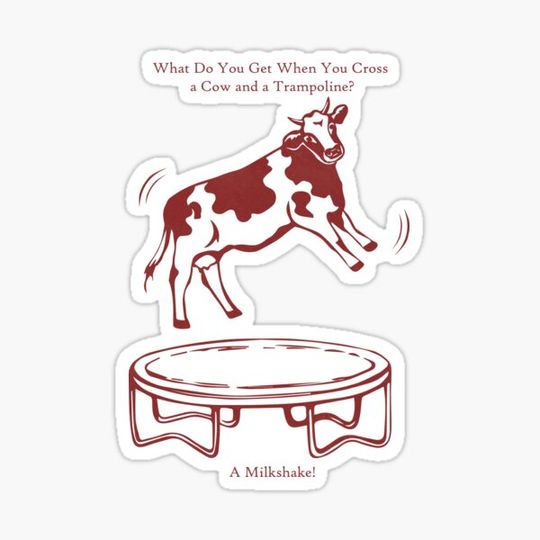 Discover Milkshake (textured-red version)