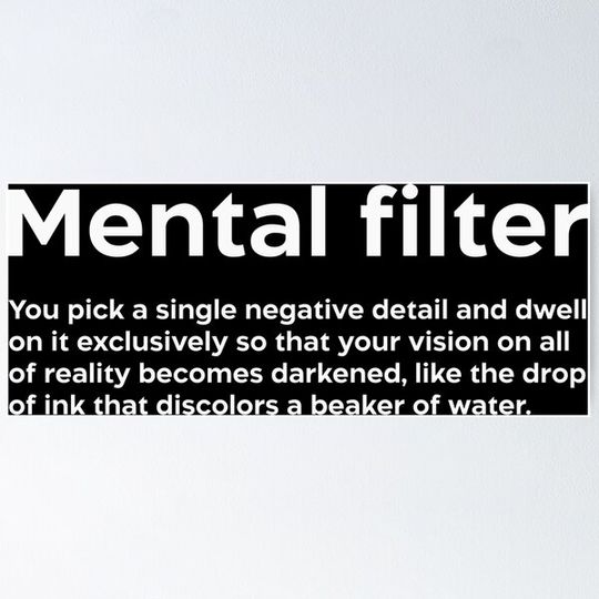 Discover Mental filter white