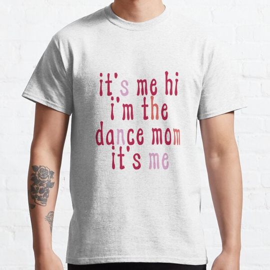 Discover Groovy It's Me Hi I'm The Dance Mom It's Me Funny Mothers Day