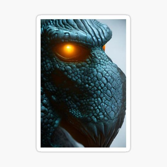Discover Scary Blue Alien