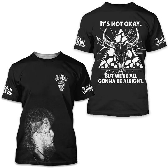 Discover Jelly Roll 2024 Tour Tee - Concert T-Shirt