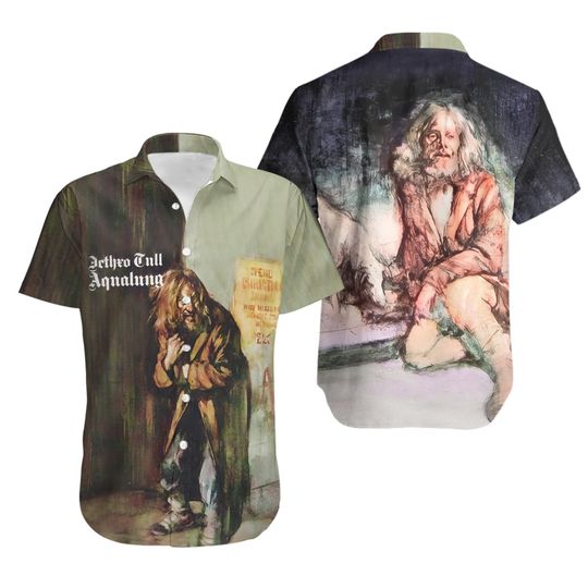 Discover Jethro Tull Aqualung Hawaiian Shirt, Music Lovers