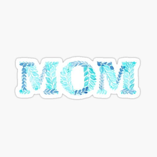 Discover Mom in teal