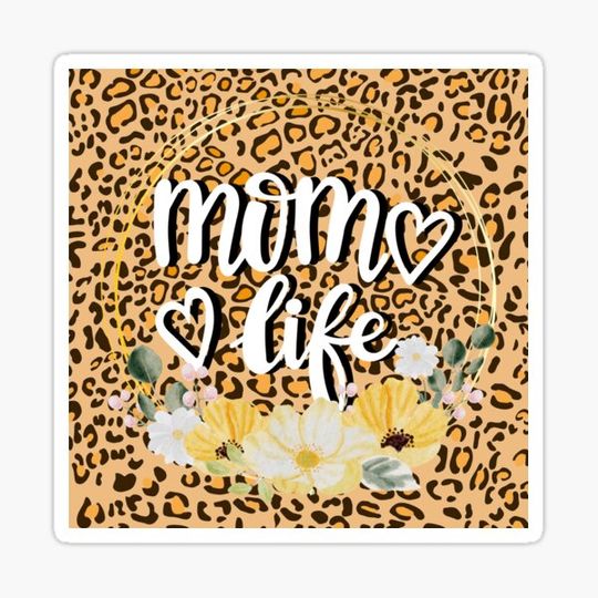 Discover cheetah mom life Art