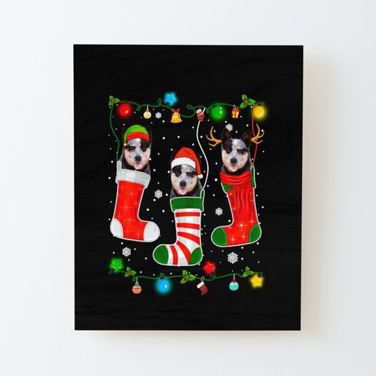 Discover Funny Christmas Pajama Lights Australian Cattle Dog Puppy Lover