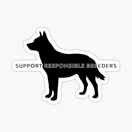 Discover Support Responsible Breeders Cattle Dog Shirt