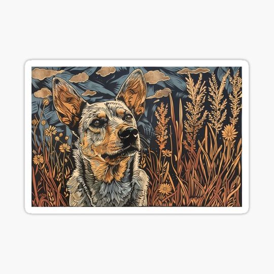 Discover Cattle Dog in the Field