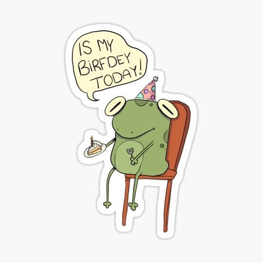 Discover Birthday frog
