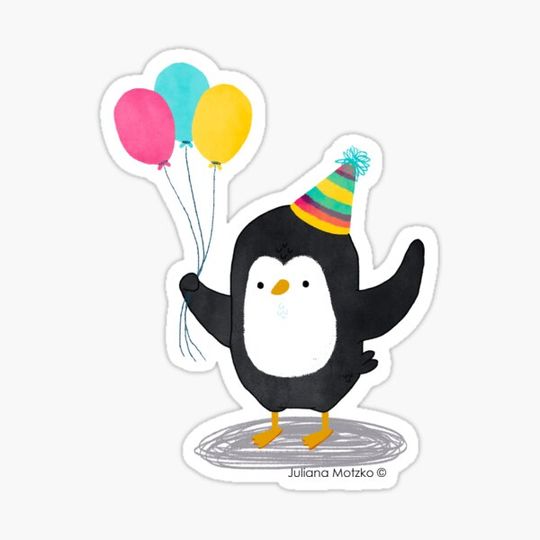 Discover Birthday Penguin