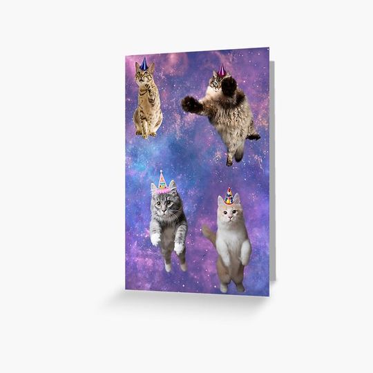 Discover Cats in Space Birthday