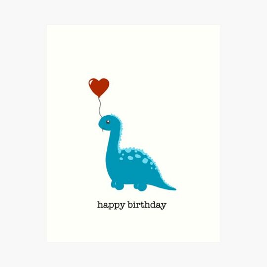 Discover Happy Birthday Dino