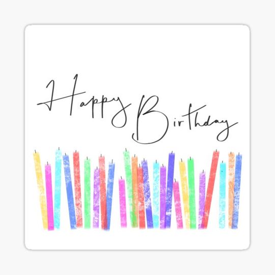 Discover birthday candles