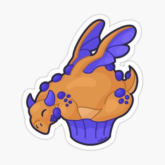 Discover Blueberry Muffin Dragon