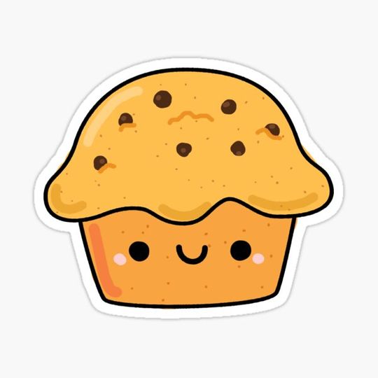 Discover Kawaii Chocolate Chip Muffin