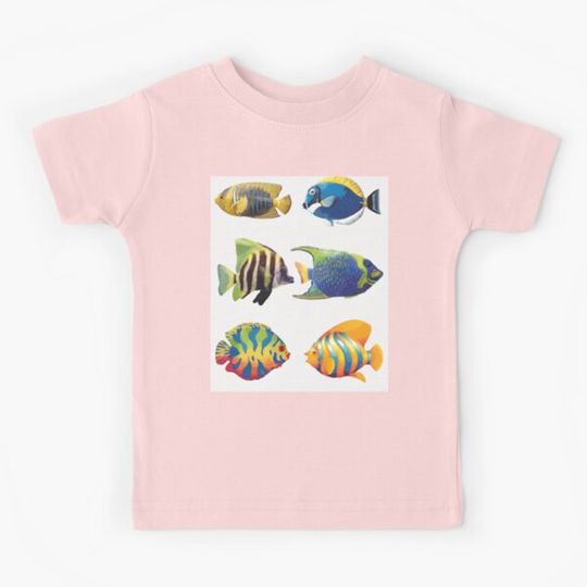 Discover COLORFUL FISHIEST  BLACK GREEN BLUE AND ORANGE