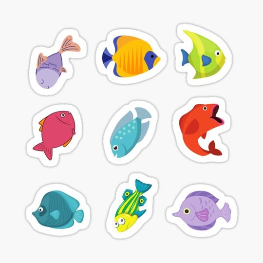 Discover Cartoon Fish Pack