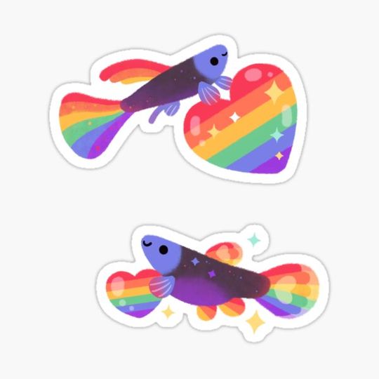 Discover Rainbow guppy 7