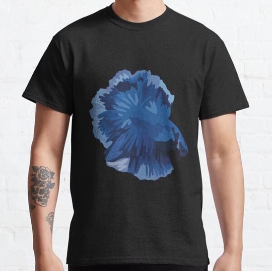 Discover Blue Betta Fish - Digital Art