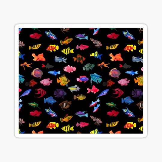 Discover Tropical Fish Pattern