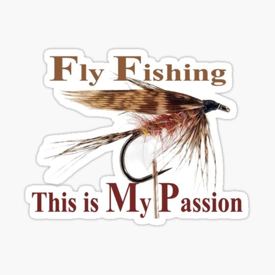 Discover March Brown, Fly fishing, wet fly. text 'Fly fishing, this is my passion'