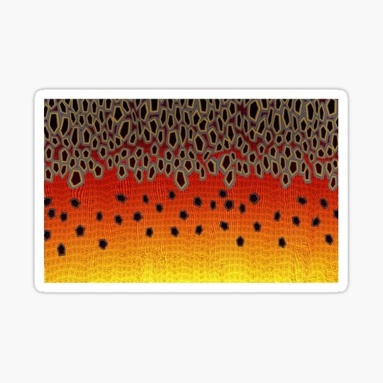 Discover Orange Brown Trout Camo