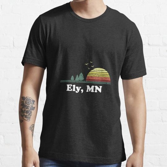 Discover Vintage Ely Minnesota Home Souvenir Print