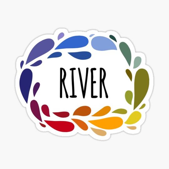 Discover River Name Cute Colorful Gift Named River