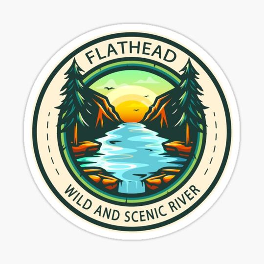 Discover Flathead Wild and Scenic River Badge