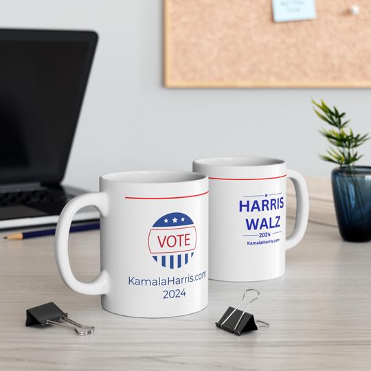 Discover Kamala Harris for president 2024 mug