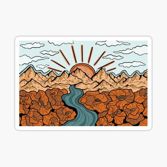 Discover mountain landscape